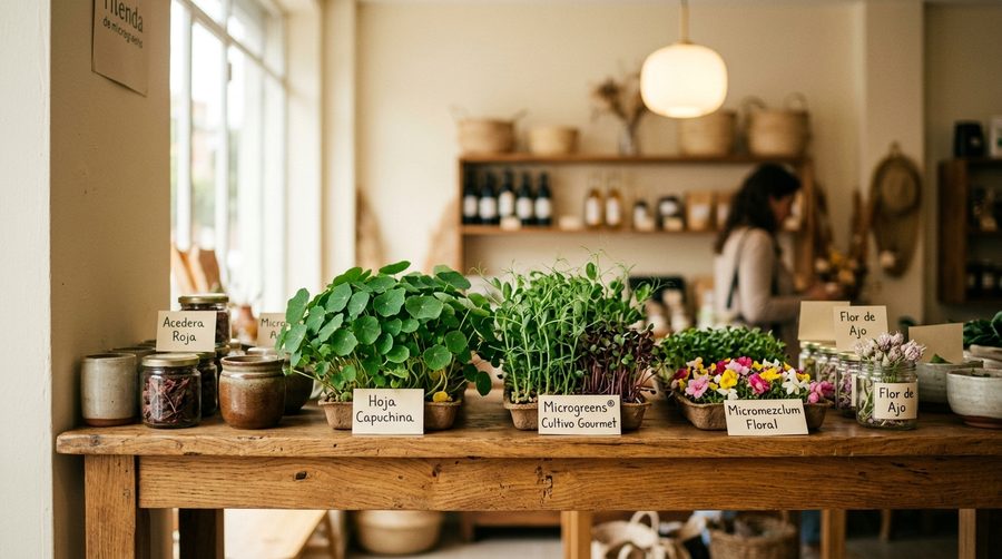 Microgreens® Cultivo Gourmet - Proveedor HORECA